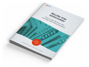 Billing for Ediscovery