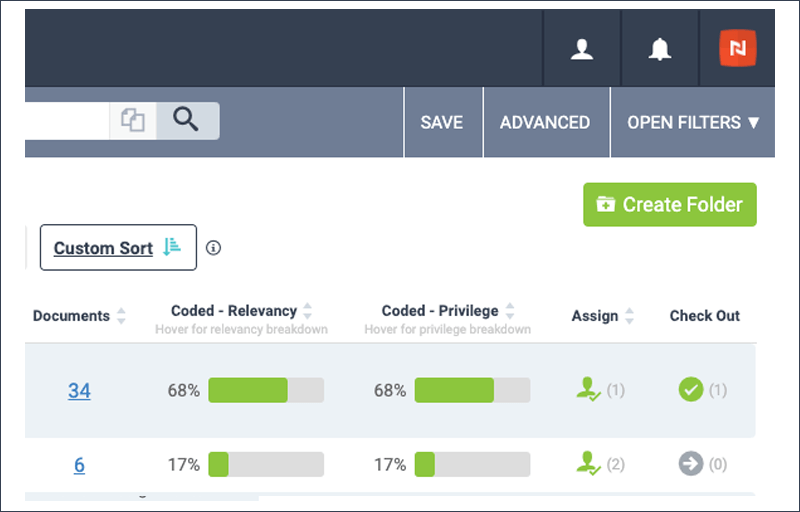 Organize ediscovery data