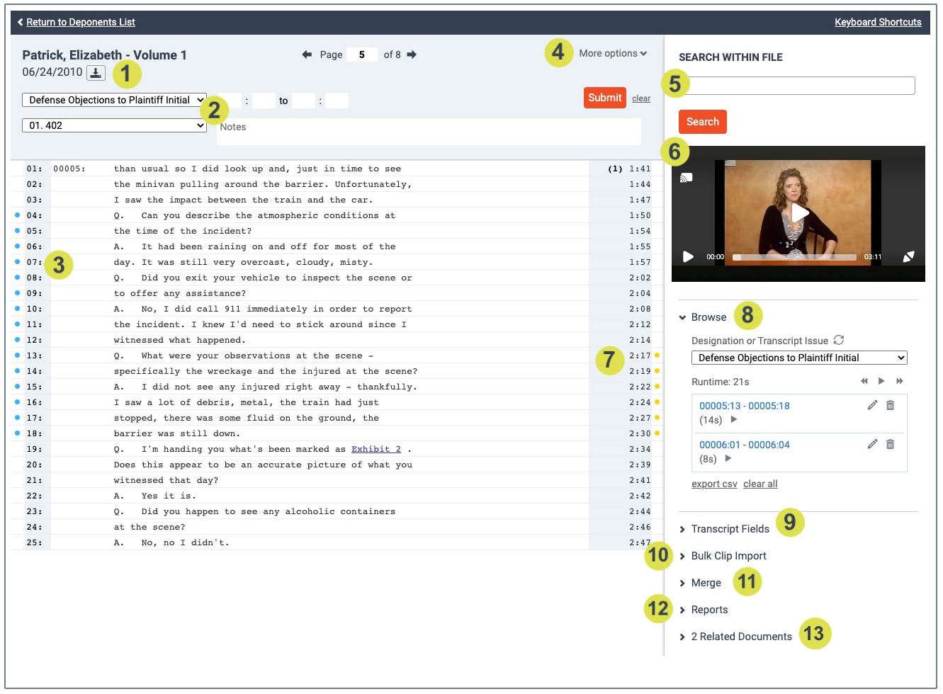 Deposition Transcript Management Software: Tips and Tricks