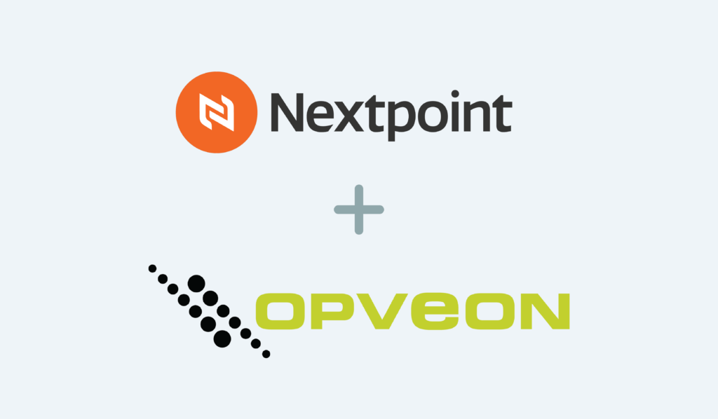 Nextpoint Announces Partnership with OPVEON Trial Consulting