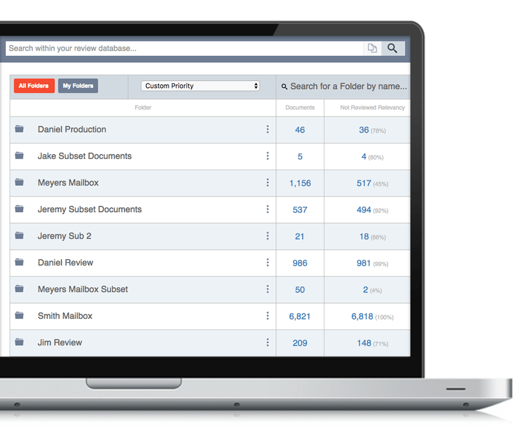 Document Review Folders