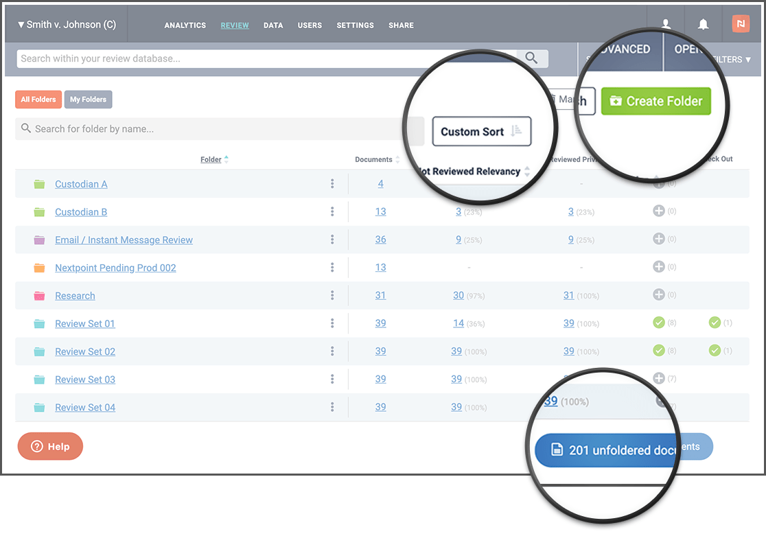 Enhanced Folder Management