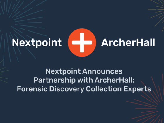 Nextpoint and ArcherHall ediscovery and digital forensics services
